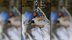 Polícia si myslela, že je opitý, on pritom bojoval o život. Dominik leží v nemeckej nemocnici, rodina žiada o pomoc