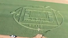 V Kalifornii sa v jačmeni objavil záhadný kruh