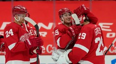 VIDEO: Pánik zažil víťaznú premiéru v drese Detroitu, Vrána okorenil debut gólom