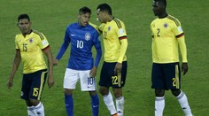 Kolumbia zdolala Brazíliu 1:0, Neymar dostal červenú kartu