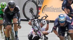 VIDEO: Čo spôsobilo kolíziu, po ktorej Sagan skončil na ceste? Tento detail si všimol málokto