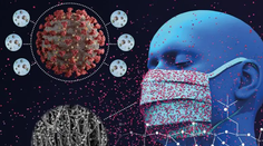 Vedci vytvorili špeciálny materiál na respirátory. Vírus v ňom uviazne ako mucha v pavučine