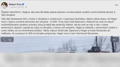 Robert Fico môže mať problémy kvôli zverejneniu videa presunu S-300 na Ukrajinu. Polícia už koná