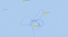 Kapitán lode, ktorá zablokovala Suezský prieplav, robil zložitý manéver. Vytvoril bizarný obrazec