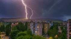 Na Orave padali obrovské krúpy