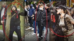 FOTO: Polícia žiada o pomoc pri identifikácii chuligánov z protestu v Bratislave