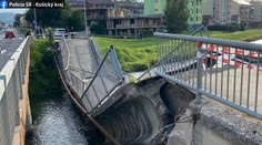 Polícia vyšetrila, prečo padol most v Spišskej Novej Vsi. Chyba sa stala ešte v minulom storočí