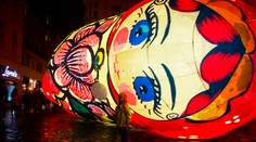 FOTOGALÉRIA: Bratislavu rozžiarila Biela noc. Pozrite si zábery umeleckých diel