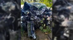 Záhadná smrť vodiča na východe Slovenska. Horiace auto našli v priekope okoloidúci