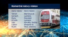 Pozrite si, ako sa zmenili názvy vlakov