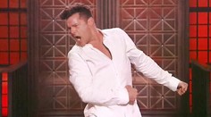 Ricky Martin predviedol sexy tanec. Len v spodnej bielizni
