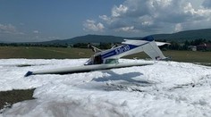 Na letisku v Kamenici nad Cirochou havarovalo lietadlo. Okrem pilota skončila v nemocnici aj navigátorka
