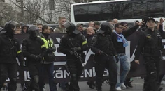 Kmotríkov syn skončil po derby Slovan - Trnava na polícii. Údajne napadol miestneho SBS-kára