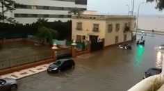 Husté zrážky spôsobujú záplavy v južnom Španielsku