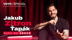 Ruku na srdce! Jakub Zitron Ťapák rozosmeje divákov na Voyo témami, o ktorých nehovoríme nahlas