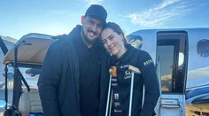 Petra Vlhová je už doma. Po operácii vo Švajčiarsku priletela súkromným lietadlom na popradské letisko
