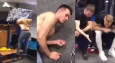 Zarážajúce video z kabíny Detvy: Hráč s nepríčetným výrazom v tvári hlavou rozbil televízor