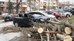 Silný vietor bičuje Slovensko, najhoršia situácia je v Košickom kraji