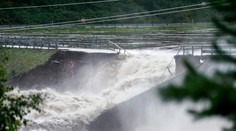 Juh Nórska zasiahli extrémne záplavy. Neďaleko Osla došlo k poškodeniu vodnej elektrárne
