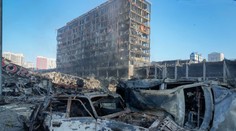 VIDEO + FOTO: Pozrite si katastrofálne zábery zo zbombardovaného obchodného centra v Kyjeve