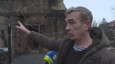 Úlomky rakety zničili dom, ktorého obyvatelia prežili vďaka náhode. Pri Kyjeve nakrúcal štáb TV Markíza
