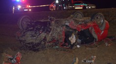 FOTO: Auto s partiou kamarátov predbiehalo cez dve plné čiary. Na mieste zostal jeden mŕtvy a piati zranení