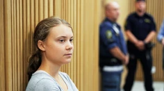 Greta Thunbergová spoznala trest za neuposlúchnutie polície