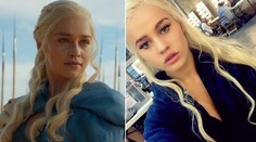 Dablérka Khaleesi z Hry o tróny. Je viac sexy ako samotná herečka!
