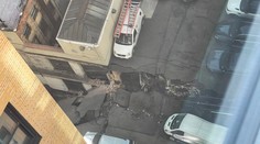 VIDEO: Na Manhattane sa zrútilo nadzemné parkovisko, jeden človek zomrel
