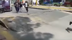 Zábery ako z apokalyptického filmu, v Mexiku sa doslova otvárala zem