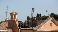 V historickom centre Ríma sa zrútila strecha kostola