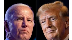 Zvrat. Joe Biden má v najnovšom prieskume náskok pred Donaldom Trumpom jeden percentuálny bod