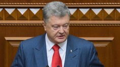 Ukrajinský prezident Porošenko vyzval NATO, aby poslalo lode do Azovského mora