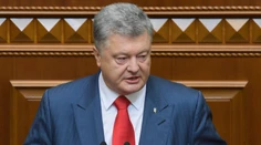 Ukrajinský prezident Porošenko vyzval NATO, aby poslalo lode do Azovského mora