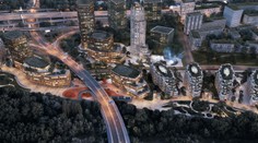 GALÉRIA: Na petržalskom brehu Dunaja pri Moste Apollo vyrastie nová štvrť. Tu sú prvé vizualizácie