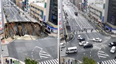 Pýšili sa, že opravili cestu za dva dni. Teraz hrozí, že sa opäť prepadne