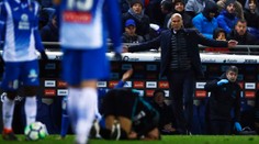 Zidane netajil po prehre s Espanyolom sklamanie