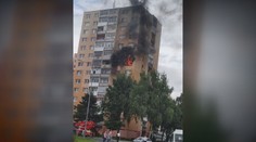 Z horiaceho bytu v Poprade otec vytiahol polročnú dcéru a trojročného synčeka