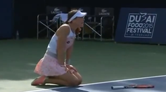 VIDEO: Tenistku kontroverzné rozhodnutie rozhodcu dostalo do šialenstva