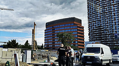 Havária plynového potrubia v Bratislave. Most Apollo aj okolité ulice sú už prejazdné