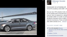 Volkswagen na Facebooku rozdáva 500 áut. Ide o podvod!