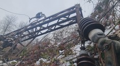 Časť Zvolenčanov je takmer týždeň bez dodávok elektriny. Výpadok spôsobil pád stožiara