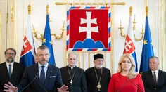 Do Prezidentského paláca prišli namiesto politických lídrov cirkevní hodnostári