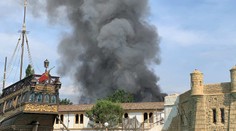 Rozsiahly požiar v najväčšom nemeckom zábavnom parku: Evakuovali 25-tisíc ľudí