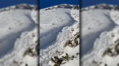 VIDEO: Slovák nakrútil v Tatrách zvláštnu lavínu. Masa valiaceho sa snehu pripomínala rieku