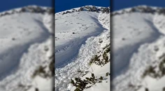 VIDEO: Slovák nakrútil v Tatrách zvláštnu lavínu. Masa valiaceho sa snehu pripomínala rieku