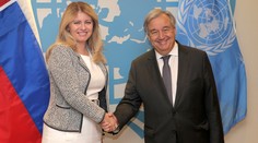 Generálny tajomník OSN prijal Čaputovú, Slovensko ocenil ako klimatického ťahúňa