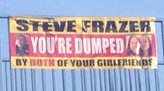 Originálna pomsta! Chodil s dvomi babami naraz, takto ho zosmiešnili