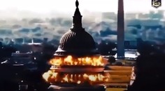 VIDEO: Iránska štátna televízia odvysielala zábery fiktívneho útoku na Washington