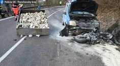 Smrteľná nehoda pri Handlovej: Po zrážke prišiel o život 49-ročný motorkár